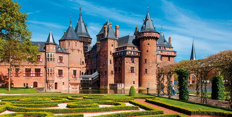 Castle De Haar in Utrecht, the Netherlands